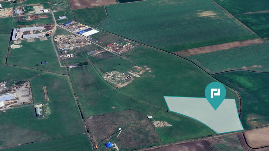 Teren intravilan de 26,606mp Sacalaz - Poză 1