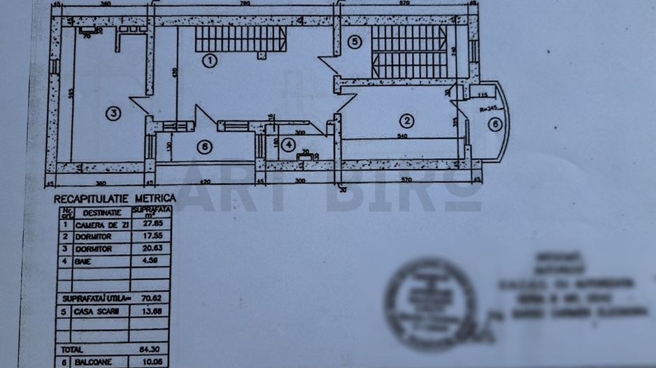 Zero comision, 89mp birou Cotroceni, 8'[M] Eroilor - Schiță 14