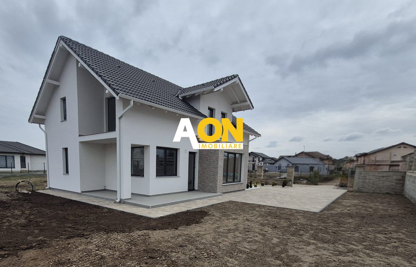 Casa 4 Camere, 138 mp, P+M, Teren 400 mp, Toate Utilitatile, Micesti - Poză 1