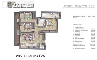 Apartament 3 camere Polona | Aurel Vlaicu  - Poză 9