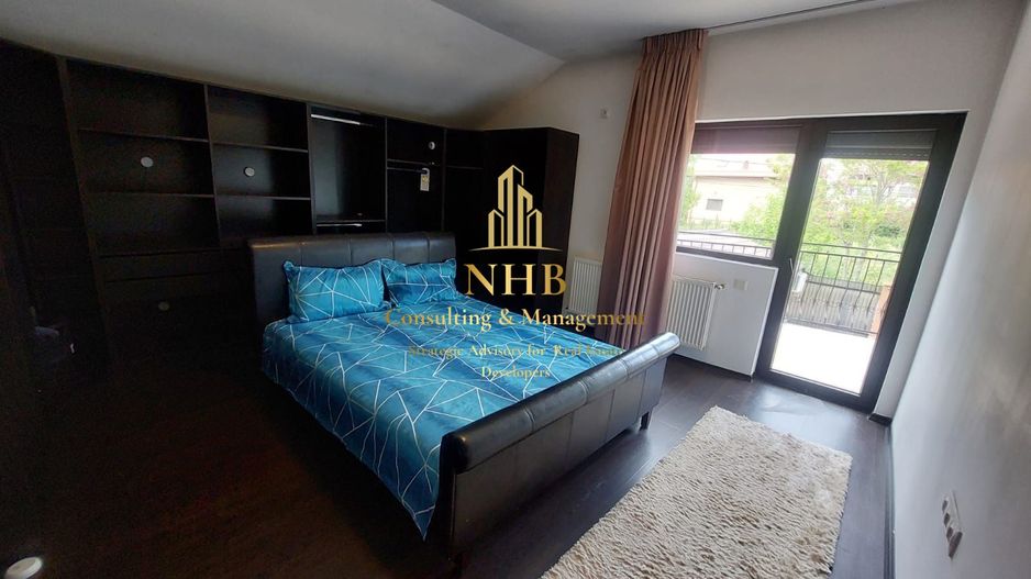 Vila de inchiriat 5 camere cu piscina -P+1- 208 mp Tunari- Pipera - Poză 43