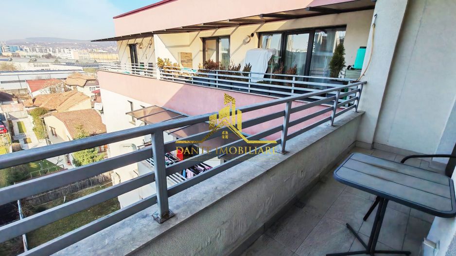 2 camere, mobilat modern, bloc nou, terasa, parcare, Marasti - Poză 8