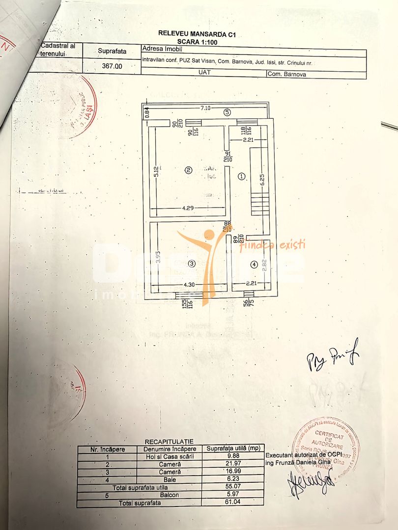 Comision 0% | Casă Decomandată Vișan – Cu Terasă & Foișor - Schiță 15