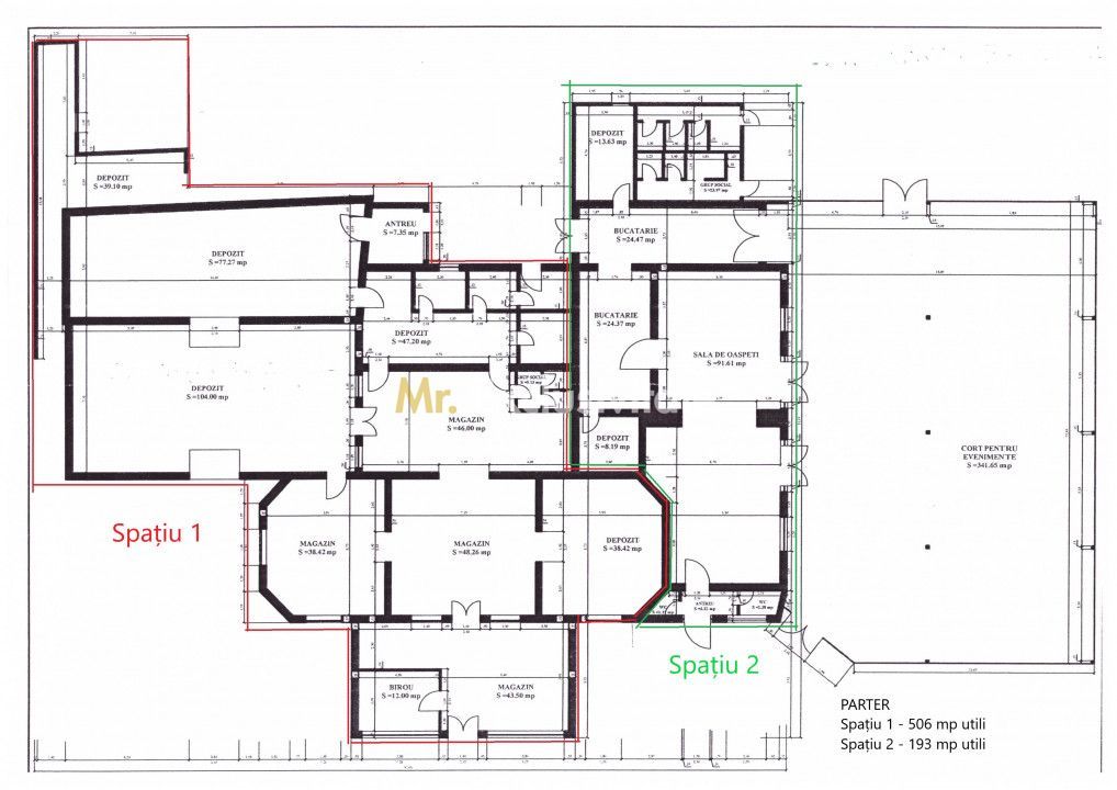Spații de Inchiriat - Proprietate cu funcțiuni mixte – Str. Căplenilor Carei - Poză 9