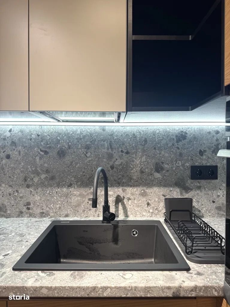 AP. 2 CAMERE TIP STUDIO, CELLINI RESIDENCE, BLOC NOU, MOBILAT MODERN - Poză 6