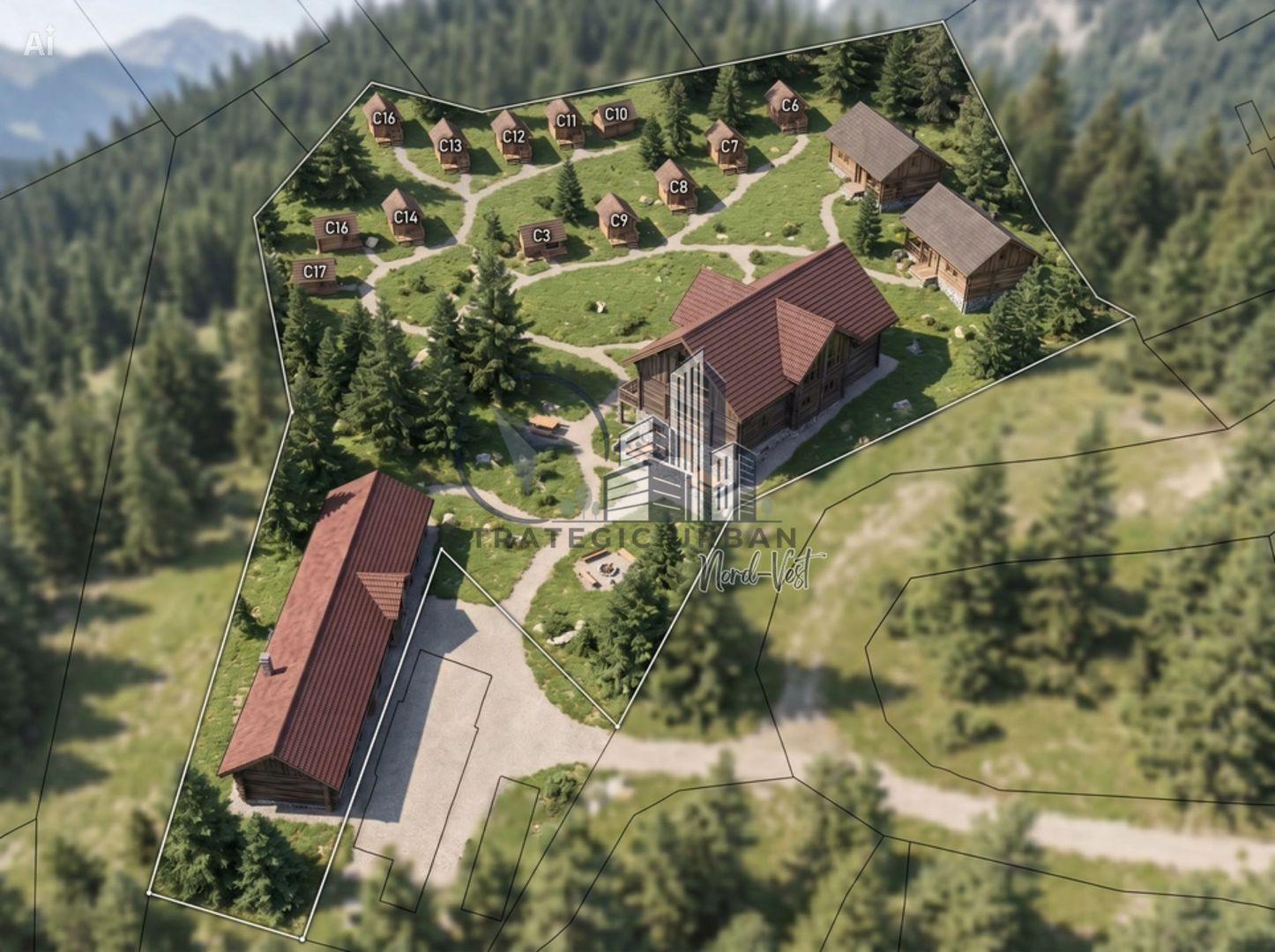 Complex turistic – potențial reconversie: pensiunsau cămin varstnici - Poză 1