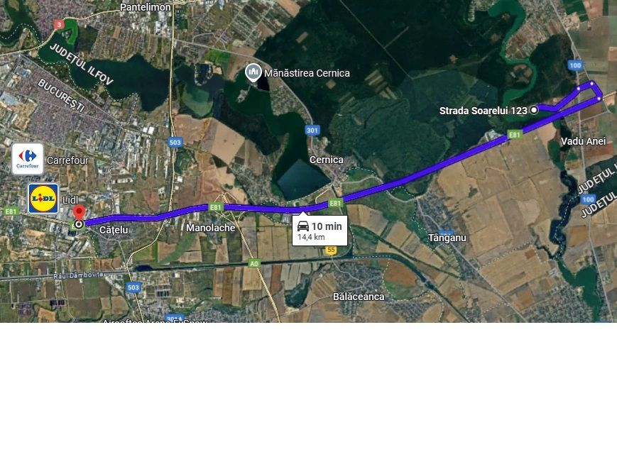 BRANESTI | Soarelui | Vedere lac | Toate utilitatile | 10 min Pallady - Poză 10