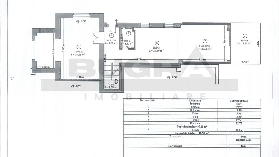 Spatiu pentru birouri, Andrei Muresanu,  185 mp, terasă și grădină - Poză 5