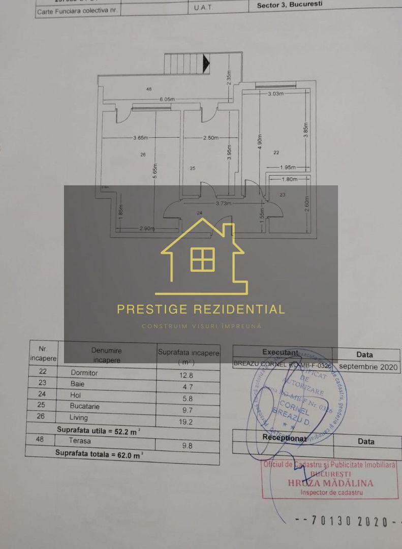 Ap.2 cam_62 mp+gradina 54mp+Parcare_TITAN-PALLLADY-Metrou NicolaeTeclu - Poză 1
