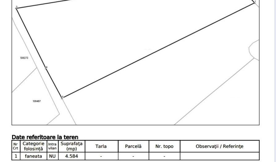 Teren pe platoul satului Pestera - Poză 6