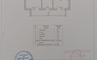 Apartament cu 2 camere, mobilat si utilat premium, Parc Tudor Arghezi - Schiță 8