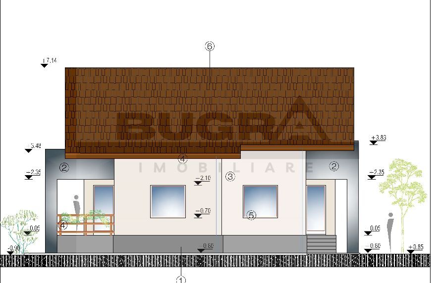 Teren 660 mp - autorizatie constructie, Chinteni - Poză 2