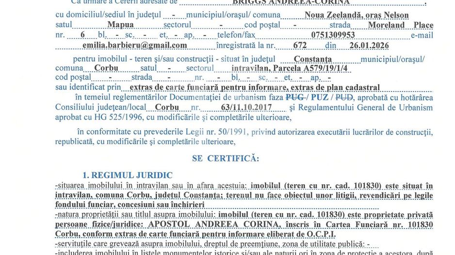 Teren Intravilan Plaja Corbu | 1.064 mp | Ideal Investiție - Poză 5