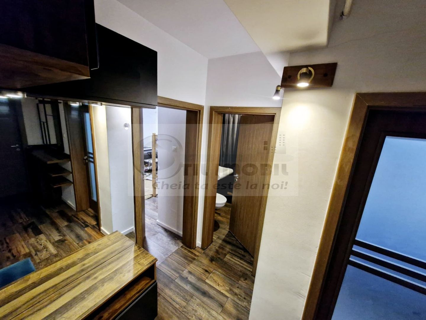 Apartament 2 camere de vanzare Iasi Nicolina, zona de vile, bloc 2017 - Poză 11