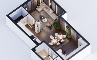 Apartament semifinisat, de Lux, zona semicentrală, 248mp SC, 154mp SU - Poză 2