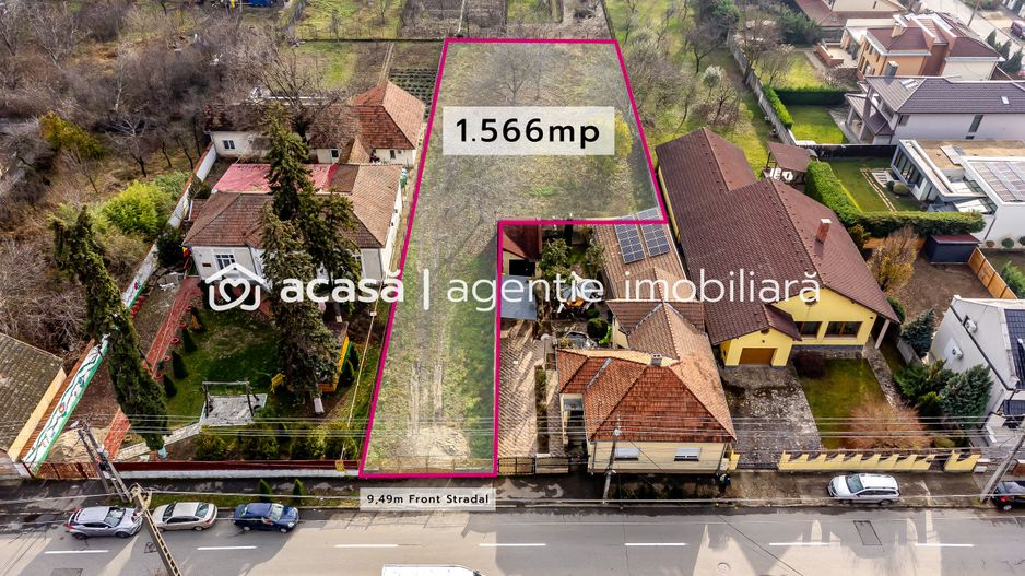 Teren construcții,  1566 mp Strada A. Milan Tabacovici, Aradul Nou - Poză 1