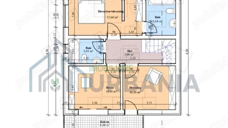 Teren intravilan central Iași, 451 mp, cu autorizație de construcție vila - Poză 4
