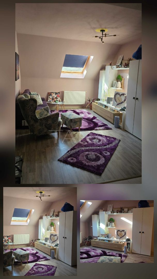 Apartament cu 2 camere decomandate, pod înalt, zonă liniștită. - Poză 2
