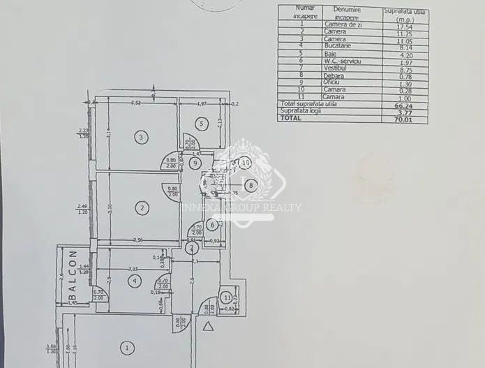 Rahova-Piata Rahova | 3 camere | dec | et 6 | 70mp | loc parcare | 112.000 euro - Poză 8