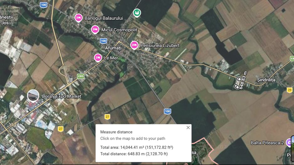 Vand teren intravilan cu destinatie hale - Ganeasa - Sindrilita - Poză 5