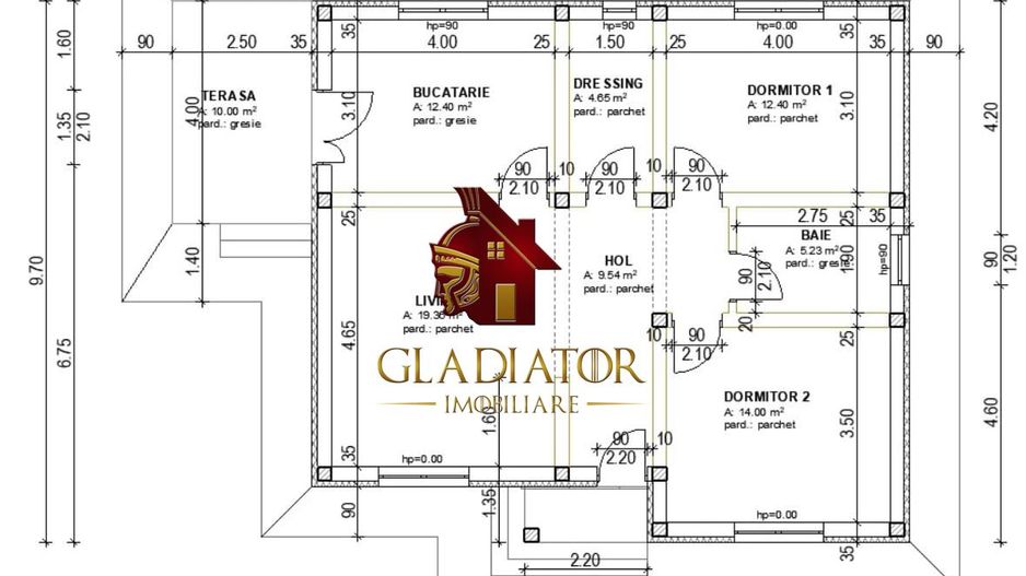 Casa plan parter, direct dezvoltator, Lunca Cetatuii, proiect inedit - Poză 4
