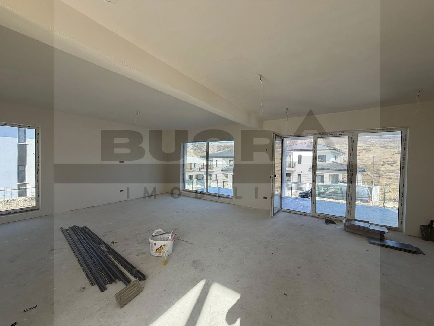 Casa individuala de lux, 119mp, teren 600mp, panoramic, Popesti - Poză 7