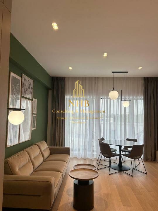 Apartament de vanzare -3 camere One Verdi mobilat cu stil si terasa 40,6mp - Poză 10