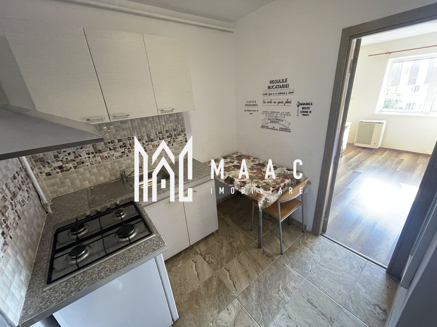 Apartament 1 cameră semidecomandat | Trei Stejari, Sibiu | 23 mp, etaj 3 - Poză 2