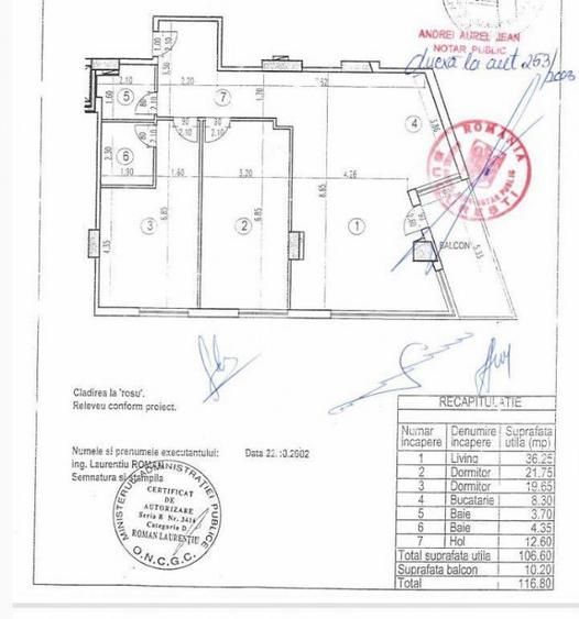 Apartament spațios 3 camere, Herăstrău  120 mp, balcon mare și parcare - Poză 9