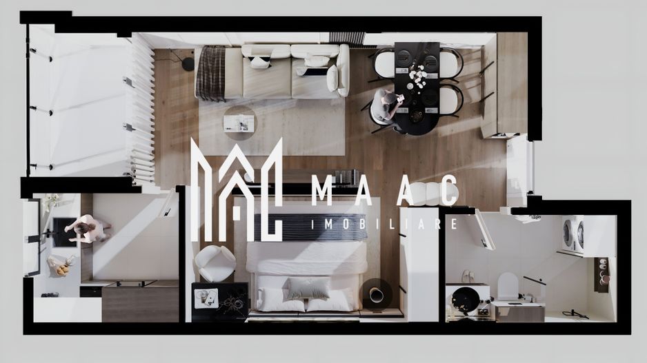 APARTAMENT TIP STUDIO I CALEA SURII MICI - Poză 22