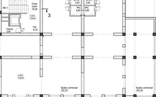 Vânzare, spațiu comercial, 295 mp, str. Chișinăului, Cricova - Schiță 6