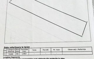Teren intravilan 1953 mp utilitati- 4800 E/ ar Zona Valea Sigmirului - Poză 5