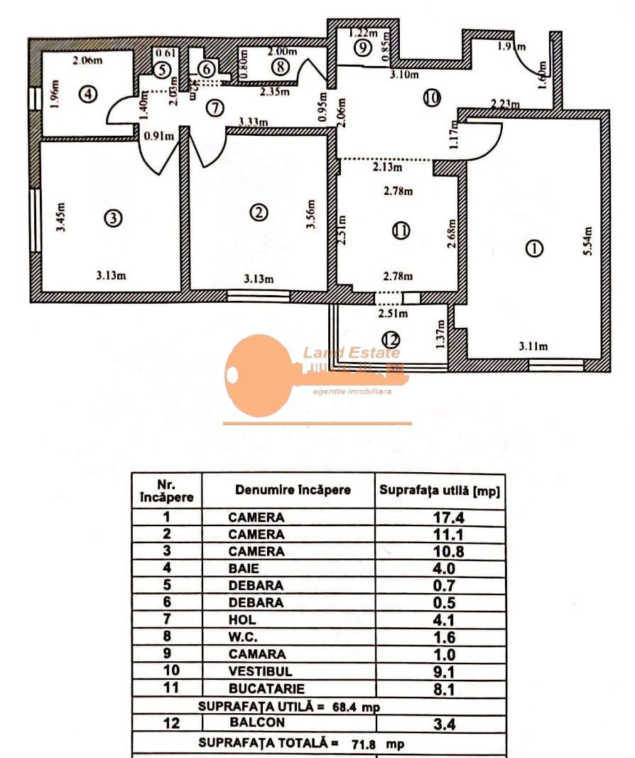 3 camere Tei - Teiul Doamnei - Poză 8