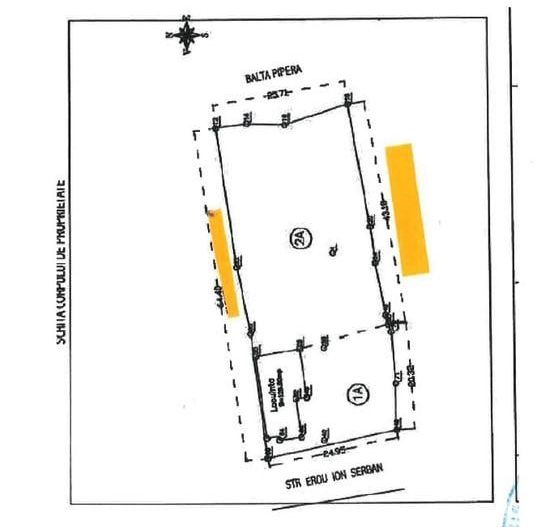 Teren intravilan la Balta Pipera – 1.600 mp - Poză 3