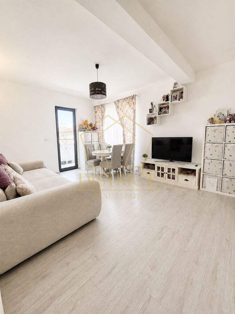 Apartament cu 2 camere si bucatarie inchisa, terasa de 17mp la etajul 2 in Giroc - Poză 4