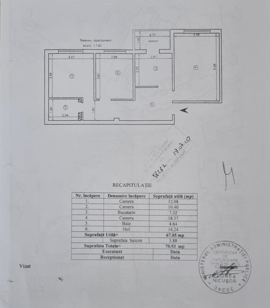 Mutare Imediata! Ap. 3 camere, Decomandat, Nicolina, Clopotari - Poză 9