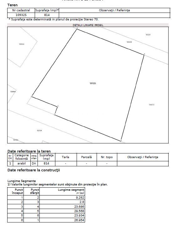 Teren Bod 814 mp-55 euro mp2 - Poză 6