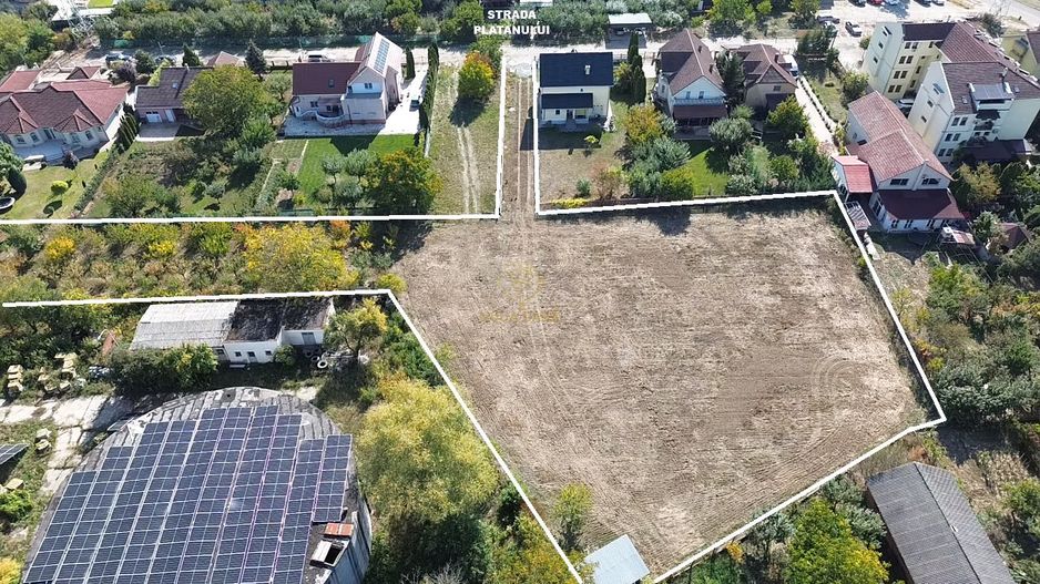 De vanzare Teren intravilan 4283 MP Strada Platanului/Careiului SM - Poză 2