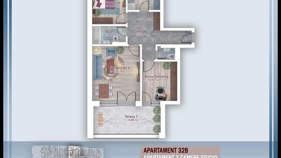 Apartament 3 Camere cu TERASA superb, Pallady Titan,Metrou,STB,OFERTA - Poză 1