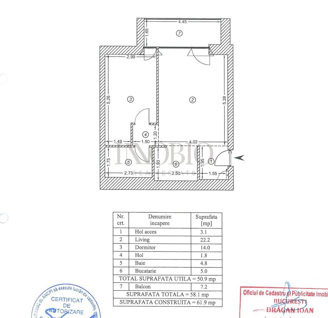 Apartament 2 Camere | One Cotroceni Towers - Poză 8