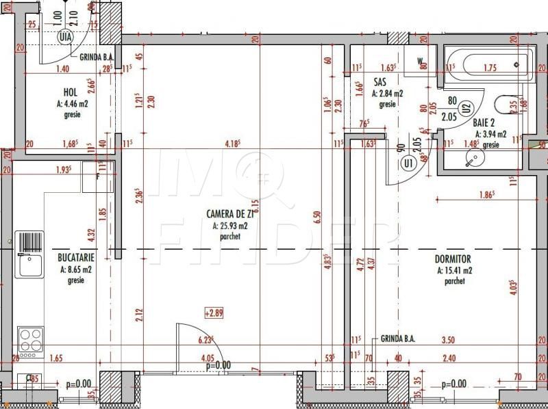 Apartament Special cu terasa de 44 mp Bloc NOu    Iulius Mall - Poză 7