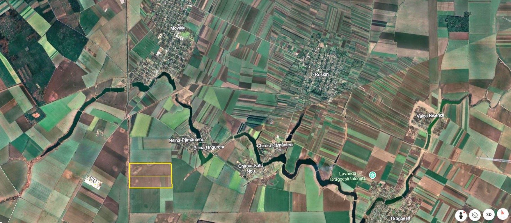 Movilita, 104 Ha. teren agricol comasat, ideal investitie - Poză 3
