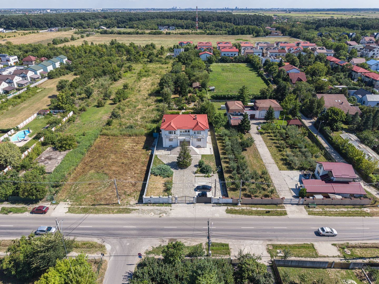 Domeniu privat 5.000 mp, cu reședință de 625 mp și piscină, Corbeanca - Poză 43