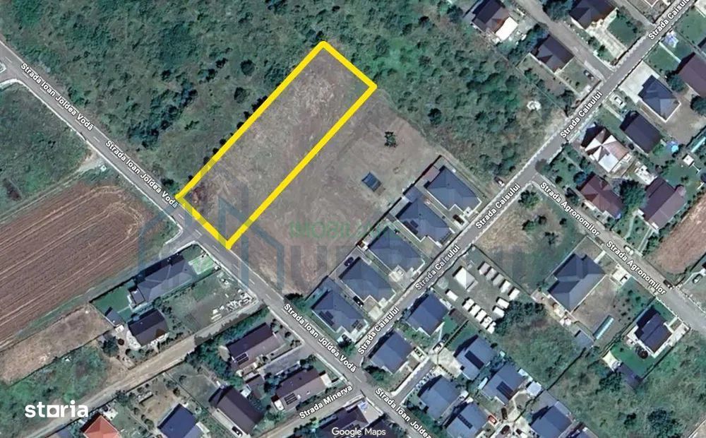 Teren intravilan 2.212 mp Miroslava – 5 Drumuri Asfalt + utilități - Poză 1