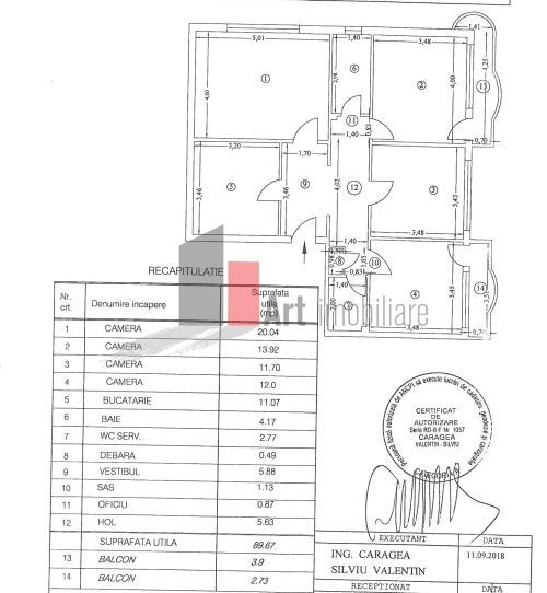 Apartament 4 camere  Octavian Goga - Poză 16