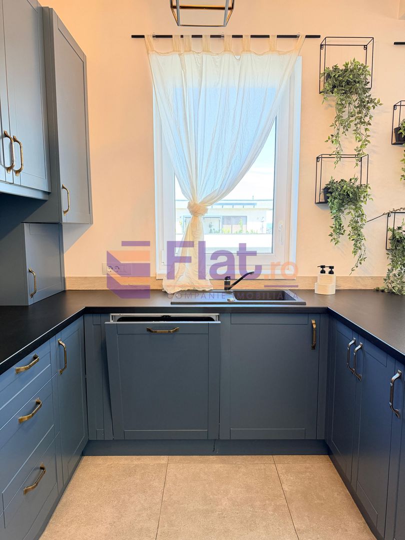 Penthouse de închiriat | 2 camere | Coresi – Tractorul | Terasă 50 mp - Poză 8