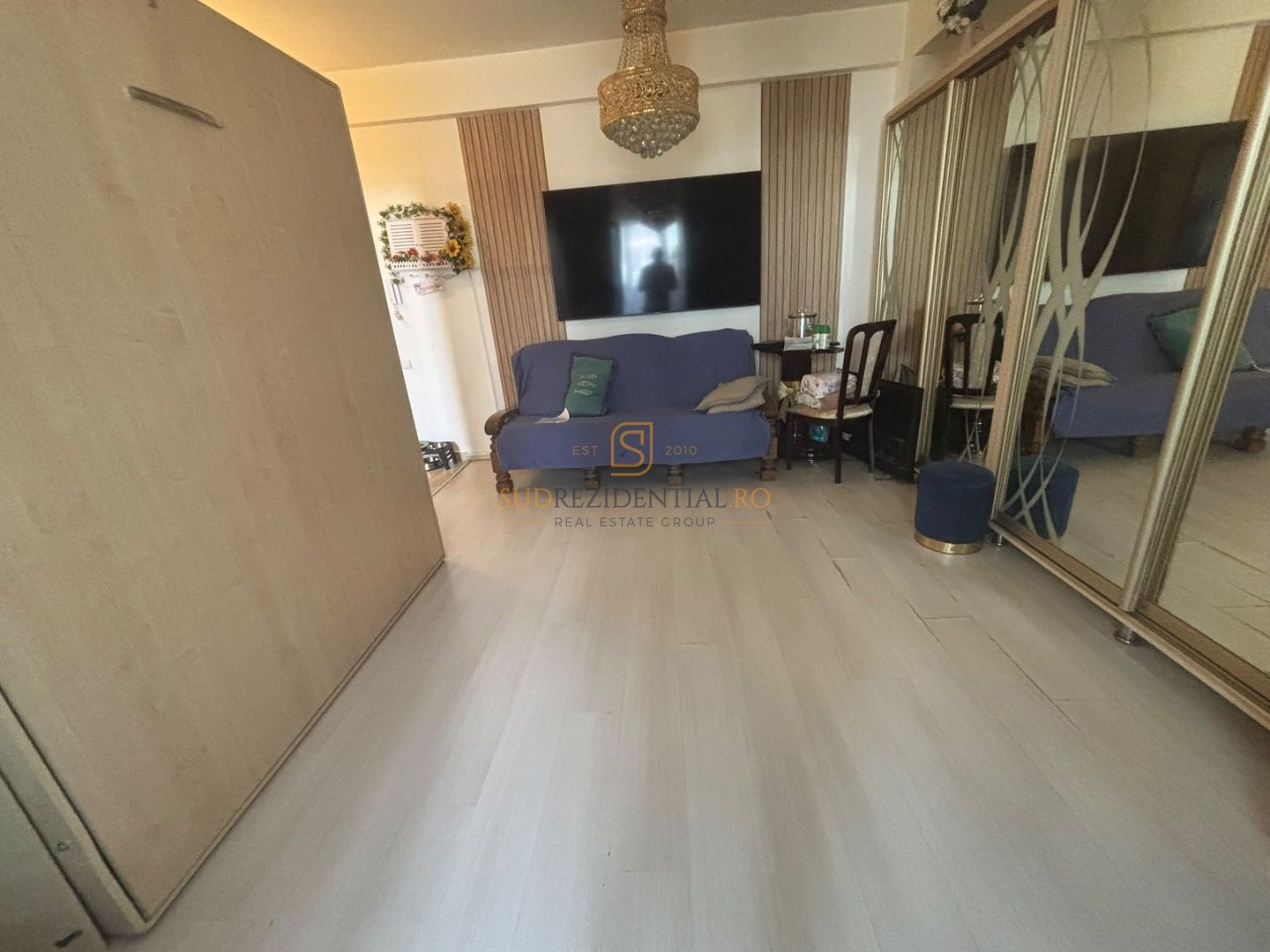 Garsonieră decomandată cu balcon, complet mobilată și utilată - Poză 7