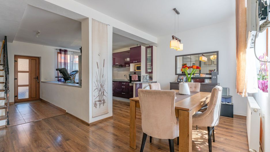 Casă înșiruită în Sânpetru, mobilată, comision 0% cumpărător - Poză 3