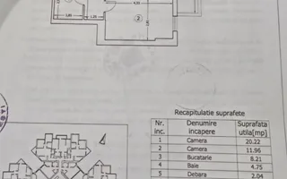 Apartament mobilat si utilat Doamna Ghica bloc 2009 - Poză 14