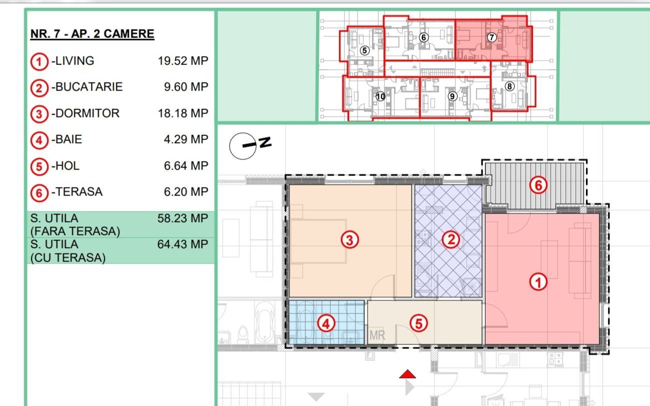 FINALIZAT 2cam Popesti Primarie 65mp,87920 E Tva inclus - Poză 6